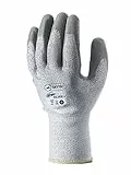 Skytec Guanti sky29-l Ninja Silver + taglio 5 guanti palmo in PU, taglia: L, colore: grigio (Confezione da 2)