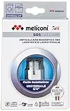 Meliconi SOS Calcare, Filtro Anticalcare per Lavatrice o Lavastoviglie, Anticalcare Magnetico al Neodimio, Attacco Universale 3/4', Guarnizioni Incluse, Metallo