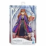 Hasbro Disney Frozen - Anna Cantante, Bambola Elettronica con Abito Viola, Ispirato al Film Frozen 2, Multicolore, E6853IC0