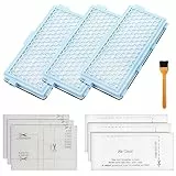 10 Pezzi set Filtro Hepa Aspirapolvere, per Ricambi Originali Miele, Filtro Hepa per Miele C1/C2/S4000/S5000/S6000 Serien, per Filtrare Polvere, Particelle, Polline