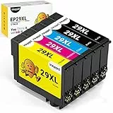 iNKPAD 29XL Compatibile Cartucce d'inchiostro per EPSON 29XL per Epson XP-245 XP-247 XP-332 XP-342 XP-432 XP-442 XP-255 XP-235 XP-345 XP-435 XP-445 (2Nero 1Ciano 1Magenta 1Giallo, 5-Pack)