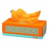 Renova 200067190 Carta Velina, 80 fazzoletti per confezione, Arancione, 22.5 x 21 cm