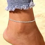 TseenYi Cavigliere A Catena Serpente Boho Bracciale Serpente D'argento Cavigliera Piede Catena A Spina Di Pesce Catena Piede Minimalista Cavigliera Piede Spiaggia Estiva Gioielli Per Donne E Ragazze