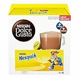 NESCAFÉ DOLCE GUSTO Nesquik Bevanda al Gusto Cioccolato, 3 Confezioni da 16 capsule (48 capsule)