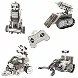 Think Gizmos TG801 Giochi di costruzione Esplorazione della Luna – Gioco Ragazzo Costruzione Robot – Kit giocattolo di costruzione elettronico Robot Bambino