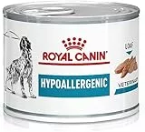 Royal Canin Veterinary Hypoallergenic Mousse | 12 x 200 g | Alimento dietetico completo per cani adulti | Con proteine idrolizzate | Per sostenere la barriera cutanea