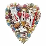 Cuore di Nutella, Kinder Bueno, Caramelle Gommose alla Frutta, Nutella Biscuits e Chupa Chups. +20 pezzi di Cioccolatini e Caramelle. Edizione Speciale Estiva [IAMI]