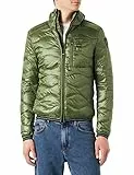 Blauer Giubbini Corti Imbottito Piuma Giacchetto, 732 Verde Loden, L Uomo