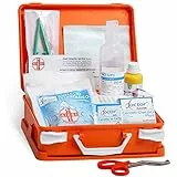 AIESI® Cassetta medica di pronto soccorso con ALLEGATO 2 per aziende meno 3 dipendenti, Conforme DM388/DL81, Made in Italy
