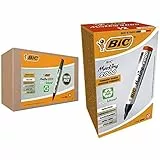 BIC Marking 2000 ECOlutions, Pennarelli Indelebili (Punta 1.7mm), Colore Nero, Confezione da 36 Unità, Cancelleria Ufficio 'esclusiva amazon'