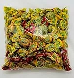 ITDSTORE-Mental 500gr Caramelle allo Zenzero assortite.Senza Glutine e Senza Coloranti.Con zucchero di canna grezzo e Aromi Naturali.Busta da 500 gr