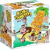 Mattel Games - SALVA LE SCIMMIE, gioco per tutta la famiglia da 2 a 4 giocatori, per bambini 5+ anni, 52563
