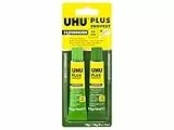 UHU 11525 Plus Adesivo Epossidico a Due Componenti, Trasparente, 30 ml