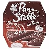 Pan di Stelle Torta Pronta da Gustare al Gusto di Cioccolato e Cacao per una Merenda Gustosa e Morbida - 435 g