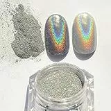 Pure Vie® 1 Pcs 1g Nail Art Specchio di Scintillio Brillante Nail Chrome Polvere del Pigmento Attrezzi di Arte del Chiodo con Sponge Stick #6