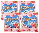 4X My Dietorelle, Simply Beautiful! Caramelle Gommose Alla Fragola - Senza Zucchero 70gr [4 confezion]