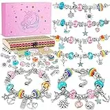 BIIB Regalo Bambina 5-12 Anni, Kit Braccialetti Fai Da Te Bambina, Crea Braccialetti Bambina, Giochi Bambina 6 7 8 9 10 Anni Femmina, Unicorno Bambina Regalo Compleanno Ragazza, Idee Regalo Natale