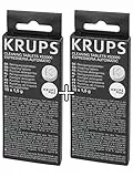 KRUPS - Pastiglie per la pulizia, XS3000, confezione da 2