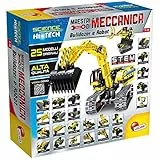 Liscianigiochi- Scienza Hi Tech Maestri di Meccanica Bulldozer e Robot, Multicolore, 68548