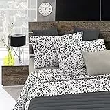 Italian Bed Linen “FASHION” Completo Letto, Microfibra, Ingrid, Matrimoniale