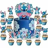Decorazione della Torta 25 Pezzi Forniture per Decorazioni per torte per Feste Torta Compleanno Toppers Bambini Doccia di Compleanno Decora per Decorazioni per Bambini Ragazzi Ragazze