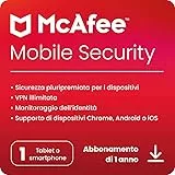 McAfee Mobile Security | 1 Dispositivo | 1 Utente | 12 Mesi | Codice d'attivazione via email