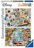 Ravensburger - Puzzle Disney Classic, 2 Puzzle da 500 pezzi, Puzzle Adulti - Esclusiva Amazon