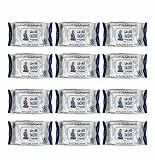 12 X Salviette imbevute per Neonati Idrofil Baby Salviettine Igieniche bambini