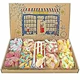 Confezione regalo Fizzy Sweets Pick and Mix 1.2kg - Classico negozio di dolci retrò in una scatola - Cesto regalo perfetto per bambini, adulti, compleanno, Natale, Pasqua - Heavenly Sweets