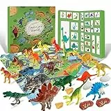 Calendario Avvento 2023, Calendario Avvento Kinder, Calendario Avvento Dinosauri Regalo per Ragazzi Ragazze Bambini Adolescenti