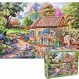 Puzzle da 1000 pezzi, puzzle per adulti, puzzle classici, puzzle impossibili, gioco di abilità per tutta la famiglia, casetta fresca, decorazione per la casa