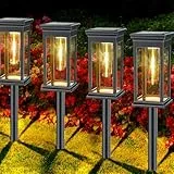 SOLARBABY Luci solari per bambini illuminazione esterna del sentiero, giardino, paesaggio, cortile, impermeabile, 6pcs.