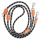 Taicols Guinzaglio Regolabile Guinzaglio Cane grossa taglia 3M Regolabile doppio guinzaglio multifunzione guinzaglio a spalla in nylon per cani grandi e robust