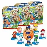 CRAZE INKEE Set 3 Bombe da bagno bambini Paw Patrol, Bombe da Bagno con Sorpresa per vasca da bagno, giochi da bagno, 43097