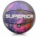 meteor Palla Basket Pallone da Basket Basketball - Taglia 7 Dimensione Giovani & Adulti da Basket Ideale per Formazione Pallacanestro (7, SUPERIOR UNIVERSE)