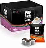 100 CAPSULE POP CAFFE' E-TUO 1 INTENSO COMPATIBILI FIOR FIORE, LUI ESPRESSO
