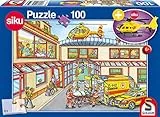 Schmidt Spiele salvataggio, puzzle per bambini, 100 pezzi, con elicottero Siku, Multicolore, 56352