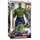 NEWOP HULK Marvel Avengers - Titan Hero Series, Action figure di Hulk, di 30 cm, per bambini dai 4 anni in su con effetti sonori
