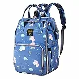 Sunveno Grande Capacità Baby Bag Baby Changing Bags Cambio Zaino Lazy Changing Zaino Multifunzione Impermeabile Cambio Zaino Mama ZainoL Unisex-Adulto