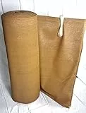 PINTO FERRAMENTA E-COMMERCE Rete Ombreggiante Balcone Beige Telo Telone Recinzione Giardino Oscurante Coprente Privacy Frangivista Frangisole Esterno 100% Copertura Ombra +100 Fascette (H2X100MT)