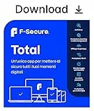 F-Secure Total | 2 Anni | 3 Dispositivi | PC/Mac/Mobile | Codice d'attivazione via email
