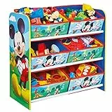 Worlds Apart HelloHome Contenitore Porta Giochi Multistore, Legno Composito, Multicolore, 60x63.50x30 cm