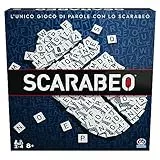 Spin Master Editrice Giochi, Scarabeo, Gioco da Tavola Classico, Giochi di società e Strategia per la Famiglia, Adatto per Adulti e Bambini, dai 2 ai 4 Giocatori, Giochi da Tavolo da 8 Anni in su