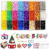 Perline da Stirare 5 mm, 4300 Perline a Fusione Kit Completo 24 Colori 4 Pegboard per i Lavori di Fai da Te Tempo Libero con Bambini Gioco Creativo Accessori Artigianali Educativi Set per Bambini
