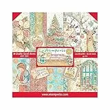 Scrapbooking pad 30x30 10fg christmas greetings