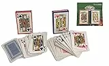 Generico Carte da Gioco Set 2 Mazzi Carte da Poker Carte da Black Jack Carte Ramino Carte da Scala 40 Playng Cards Carte Plastificate Carte Burraco, 2 Mazzi da 54 Carte, 108 Carte