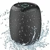ZEALOT Cassa Bluetooth Portatile, Altoparlante Bluetooth con Luce LED, Bassi Potenti, Altoparlante Impermeabile IPX6, Carta di TF, AUX & Micro SD e Chiamata Vivavoce, 24 Ore