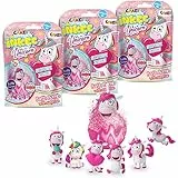 CRAZE INKEE 3 Set Bombe da bagno bambini Unicorno, Bombe da Bagno con Sorpresa per vasca da bagno o piscina gonfiabile. Idea regalo, giochi da bagno ,29428
