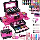 Set di trucchi per bambine – Kit di trucco per adolescenti, principessa per bambini, giochi di gioco, giocattoli, regali, regalo di compleanno per bambine dai 4 ai 12 anni