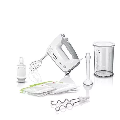 Bosch Elettrodomestici MFQ364V0, Sbattitore Manuale Con Impugnatura Ergonomica